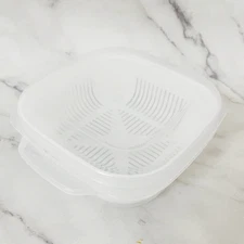 Fruit or Vegetables Storage Containers with Removable Colander Fresh Keeper