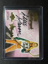 2014 BENCH WARMER HOCKEY ALLIE MASON RC AUTO GOLD FOIL