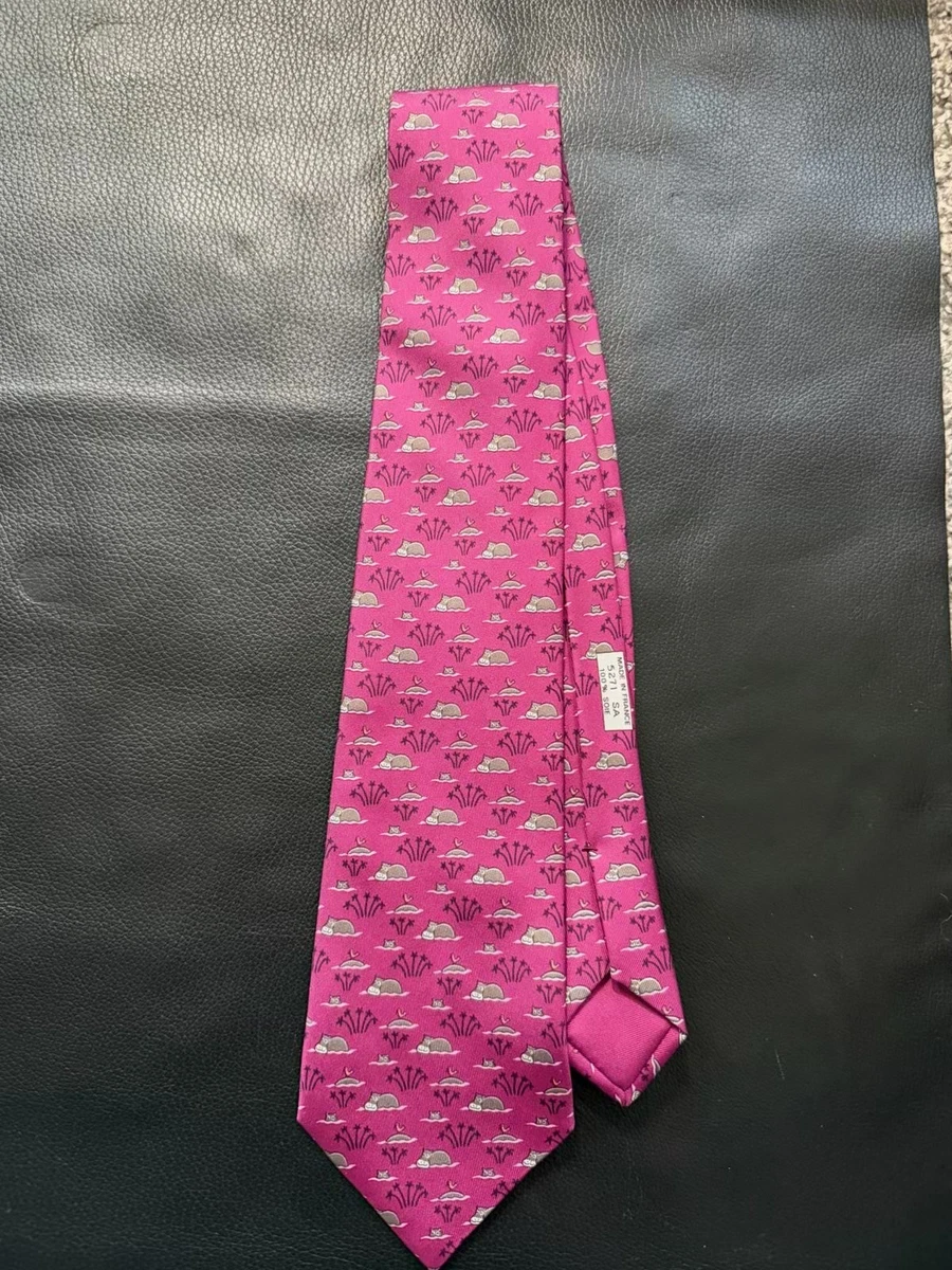 HERMÈS Pink Ties for Men for sale | eBay