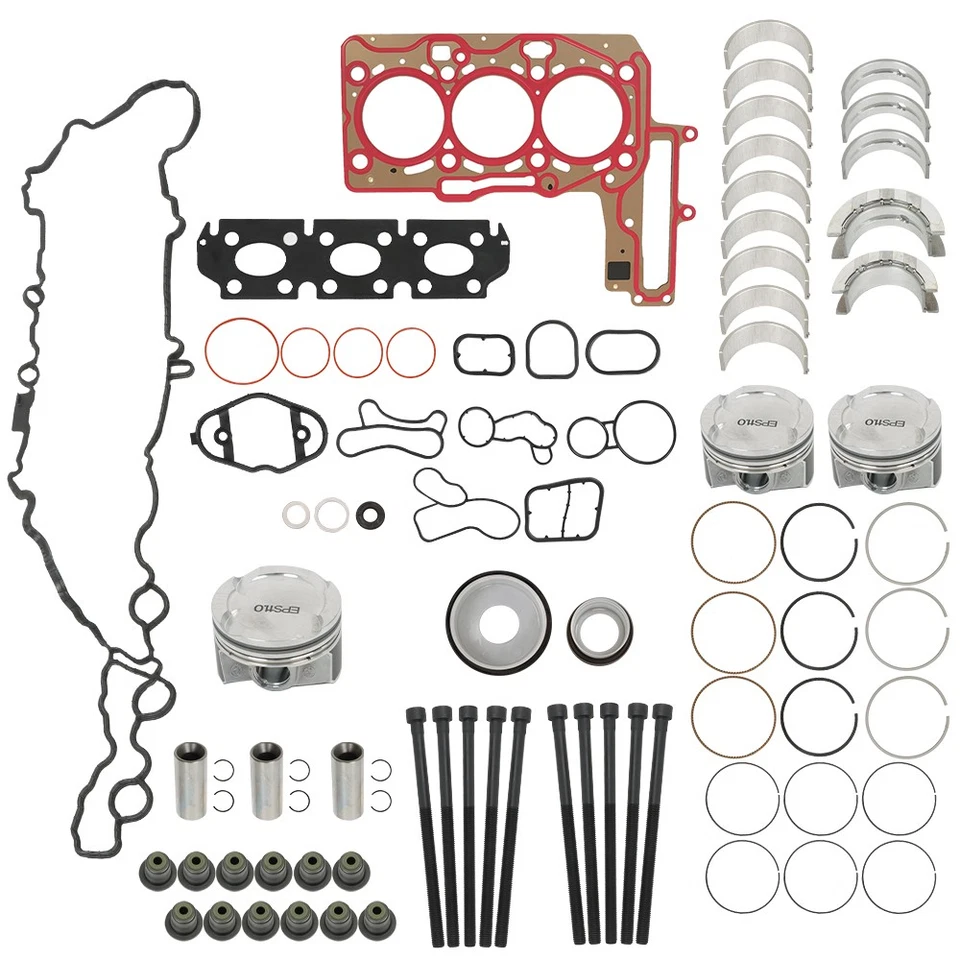 Kit de reconstrucción de revisión de motor apto para BMW 318i Mini Cooper F20 F30 F56 B38 1.5T Foto 2 de 4