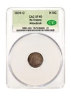 1839-O No Drapery H10c CACG XF-40