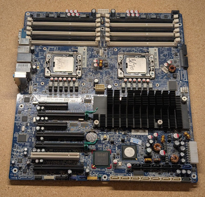HP20　 HP Z800 Workstation Motherboard 691182-001 Dual LGA1366 w 2x Xeon