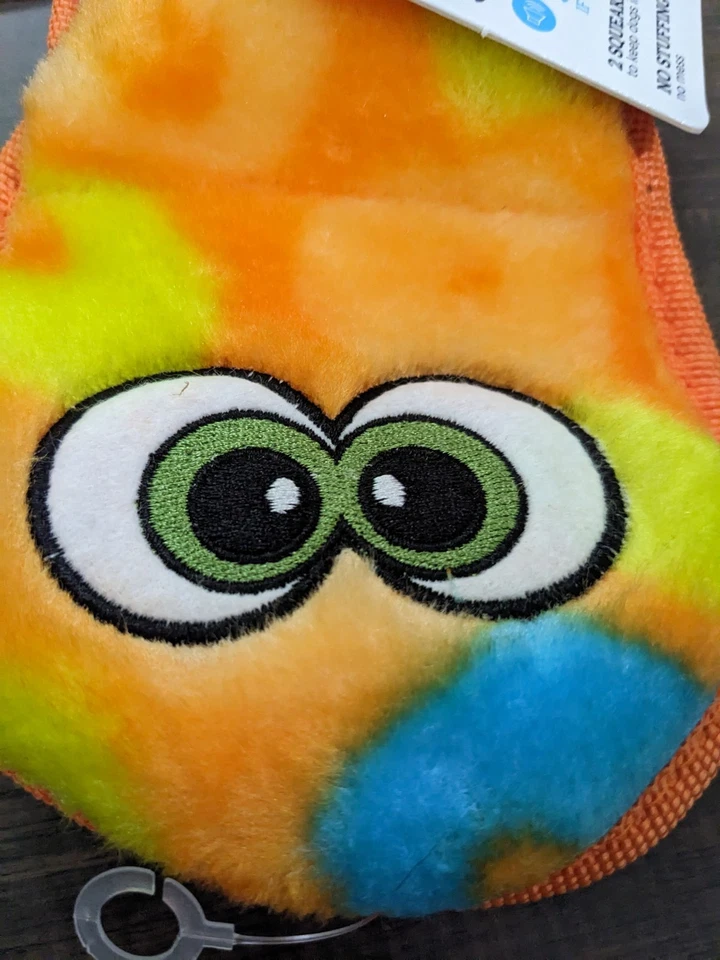 Juguetes para perros 18" serpiente naranja 2 cuadreros invencibles siguen chirriendo si se pinchan nuevos Foto 2 de 4