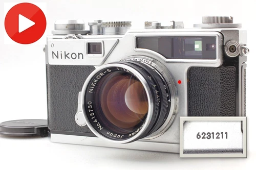 Late Titan S/N 623xxxx [NEAR MINT] Nikon SP Rangefinder Camera 5cm F1.4 JAPAN