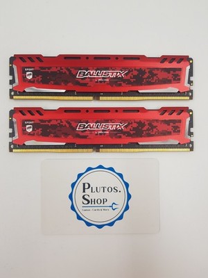 Crucial Ballistix DDR4 16GB Kit (2x8GB) RAM PC - 2400MHz BLS8G4D240FSE.16FBD