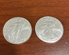 2x2024 American Silver Eagle 1 oz .999 Fine Silver West Point Mint!