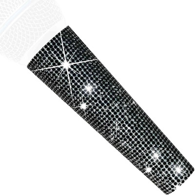 B58 Black Mic Handle Sleeve Fit Universal Wired Microphone SM58LC, Beta 58A, Git