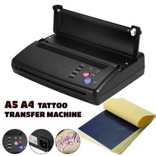 Tattoo Thermal Stencil Maker  Tattoo Transfer Copier Printer Machine A5 A4 Paper