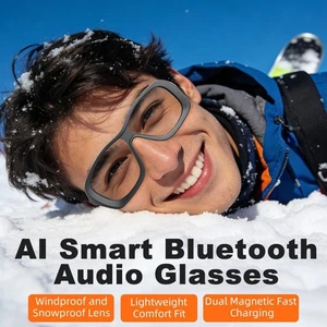 Intelligent AI Lunettes de soleil d'extérieur Traduction en temps réel Bluetooth mains libres Appel