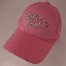 WonderKids Hat Women's Pink One Size Adjustable Birthday Girl