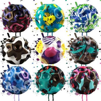 9er Astro Jump Ball Moon Space Bounce Ball Hohe Springender Gummiball Hüpfbälle