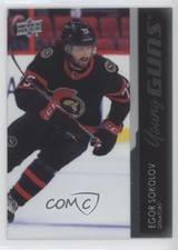 2021-22 Upper Deck Extended Series Young Guns Clear Cut Egor Sokolov #717 2j2