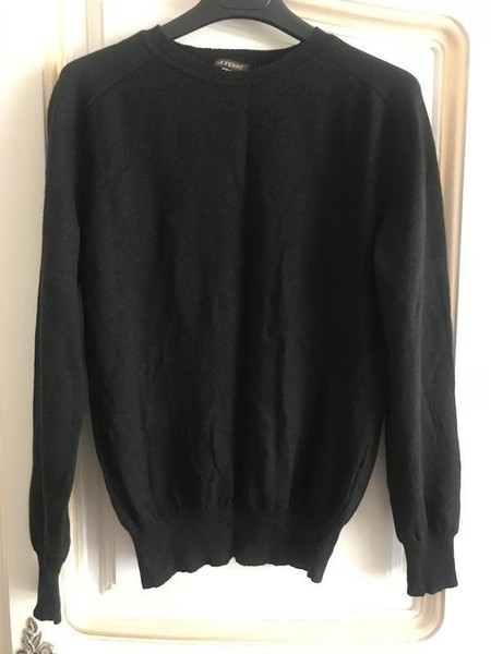 Men Gianfranco Ferre Sweater Black Wool S
