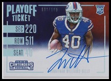 2016 Panini Contenders #360 Jonathan Williams Playoff Ticket #/199