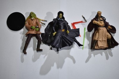THREE JEDI KNIGHTS KIT - AGEN - LUMINARA 3.75 INCH STAR WARS FIGUR REF D7856