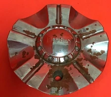 ONE USED INCUBUS  CHROME CENTER CAP EMR525-CAR-CAP 15360