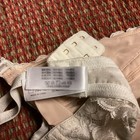 Beige 34B ~ Nursing Breastfeeding Lace Wired Bra / Bralette ~ Unbranded — photo 5