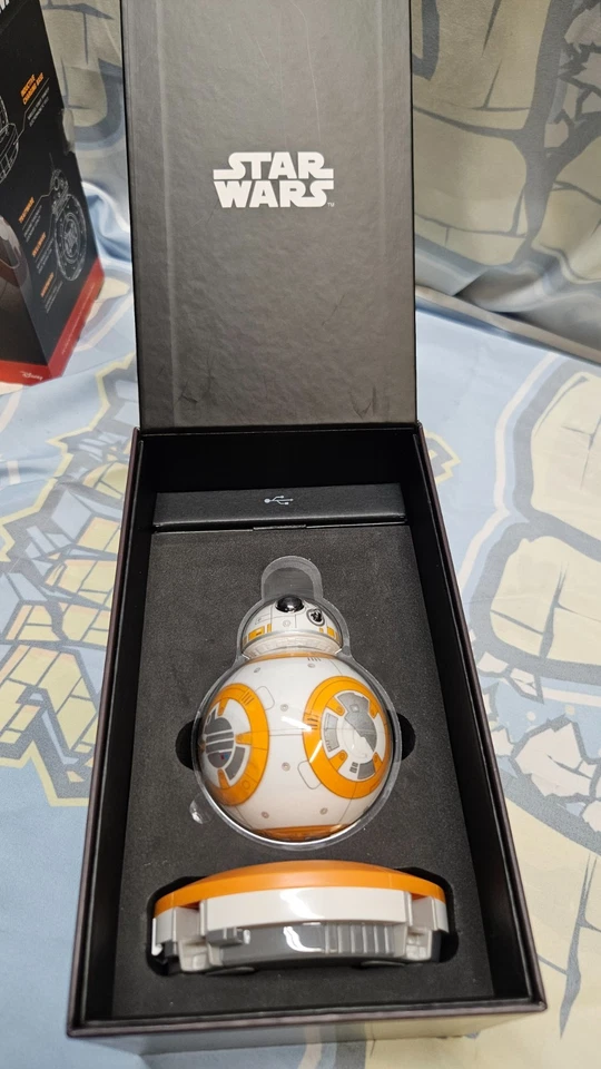 Disney Guerra de las Galaxias Sphero BB-8 Droide MODELO R001 Aplicación Habilitado RC Robot Juguete Probado Foto 2 de 4