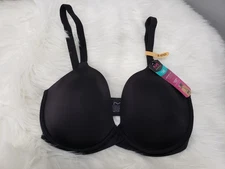 NEW - Maidenform Bra 32DD NWT One Fabulous Fit T-Shirt Black Underwire DM7543