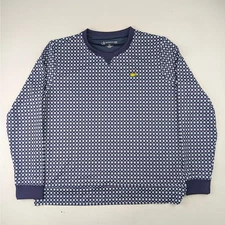 Magnolia Lane Tech Women's Large Golf Master's Patterned Pullover 