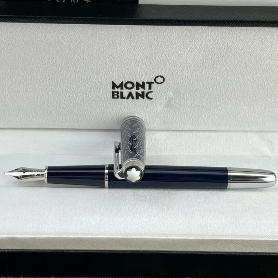 万宝龙豪华钢笔深蓝色经典全新带盒 — 第 4/4 张图片