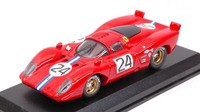 Best Model 1/43 Ferrari 312P 24H Daytona 1970 Parkes Statisches Modell Diecast