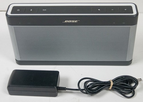 Bose Soundlink Bluetooth Speaker III Black & Silver CLEAN & TESTED