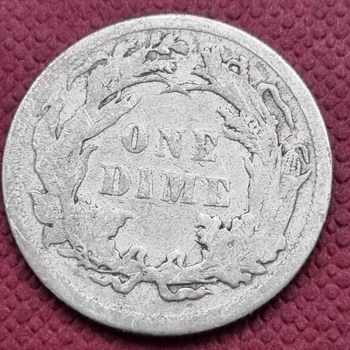 1882 Seated Liberty Dime 10c Better Grade VF + #55968 - Picture 2 of 2