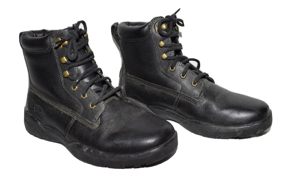 Dr. Botas para hombre Comfort Style Boss 9510 negras con forro de cuero talla: 9,5 W Foto 3 de 4