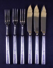 zierlich elegantes JUGENDSTIL Besteck - Josef Maria OLBRICH - 6teilig