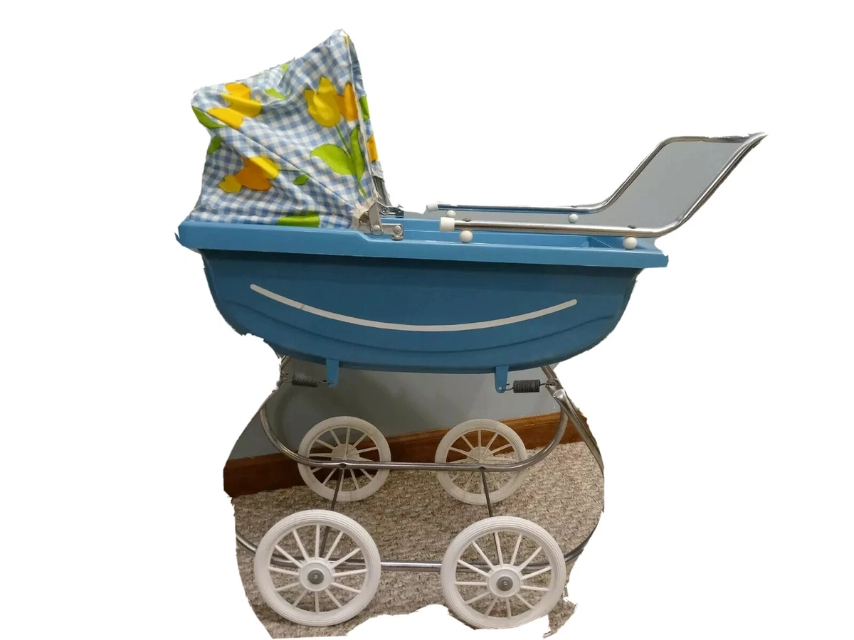 Vintage Toy Doll Baby Carriage Buggy Stroller 1960 s