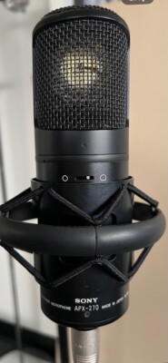 Rare Sony APX-270 Precursor to the C-800G Condenser Microphone | eBay