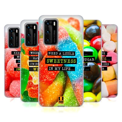 HEAD CASE DESIGNS SUGARY THOUGHTS SOFT GEL CASE FOR HUAWEI PHONES 4