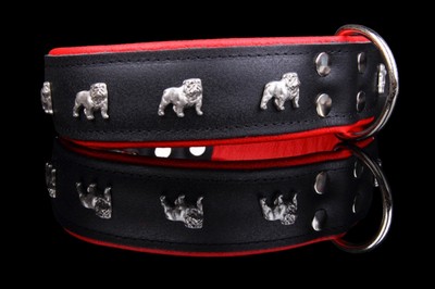 halsband fettleder Fettleder Halsband Sofortkauf 41-45cm – Leinfachschön