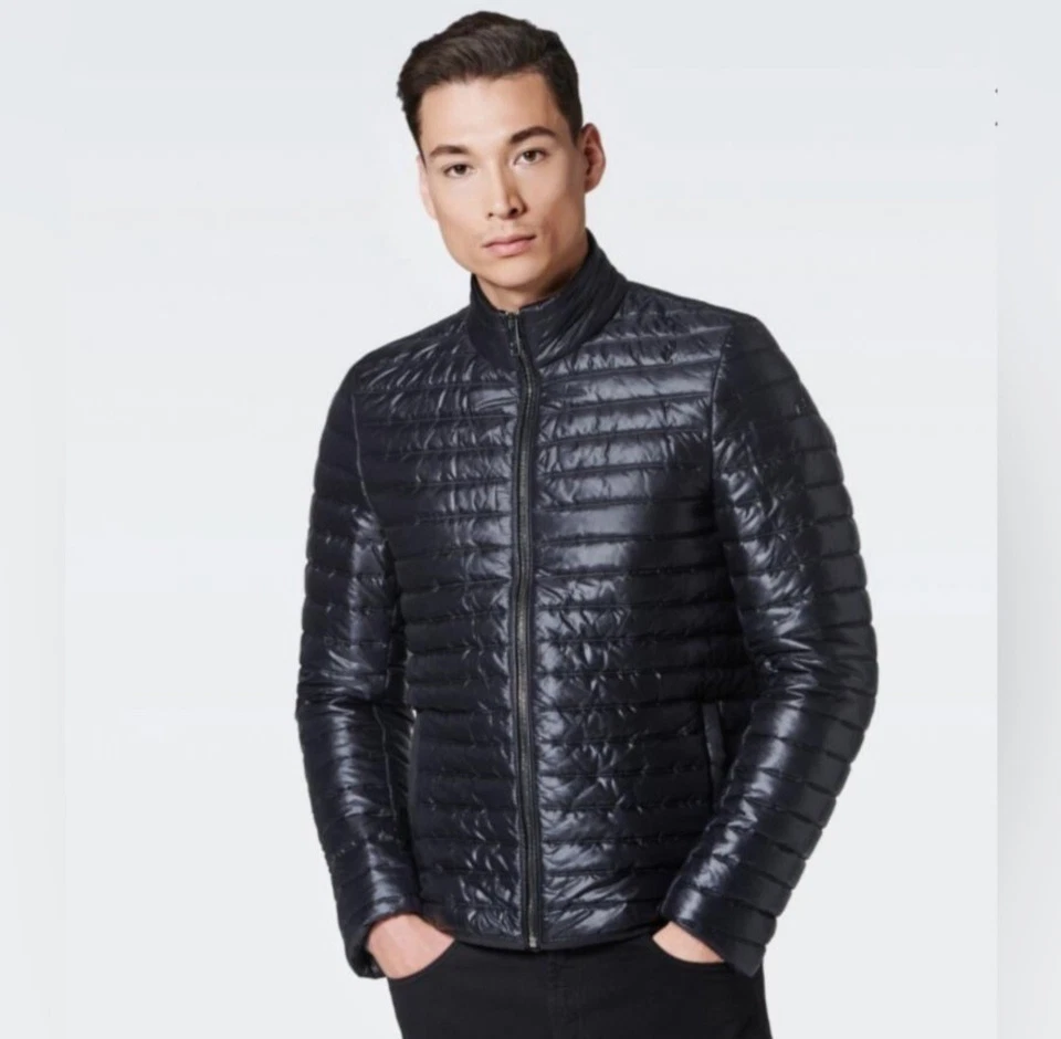NUEVO Abrigo Chaqueta Parka 3 en 1 Gris Violeta/Negro Porsche Design Para Hombre L Precio de venta sugerido por el fabricante 1500 USD Foto 3 de 4