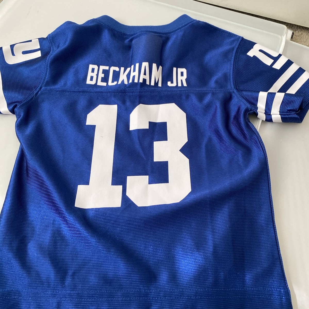 New York Giants オデルベッカムjr. ユニフォーム Lサイズ youth-new-york-giants-odell-