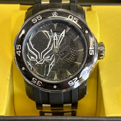 限定モデル★ブラックパンサー INVICTA Marvel 38323 1 LIMITED - Invicta Marvel Black Panther Men's Watch- 52mm