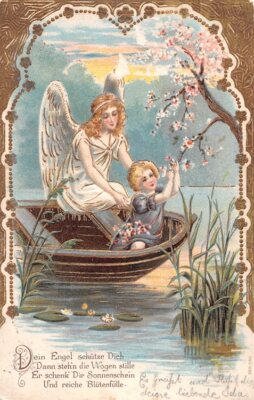 796910) Mint Postcard Religion ''Your Angel Protect You...'' expired 1908