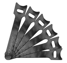 Cable Management 100 Pack Reusable Fastening Cable Ties Cable Strap Microfiber 4