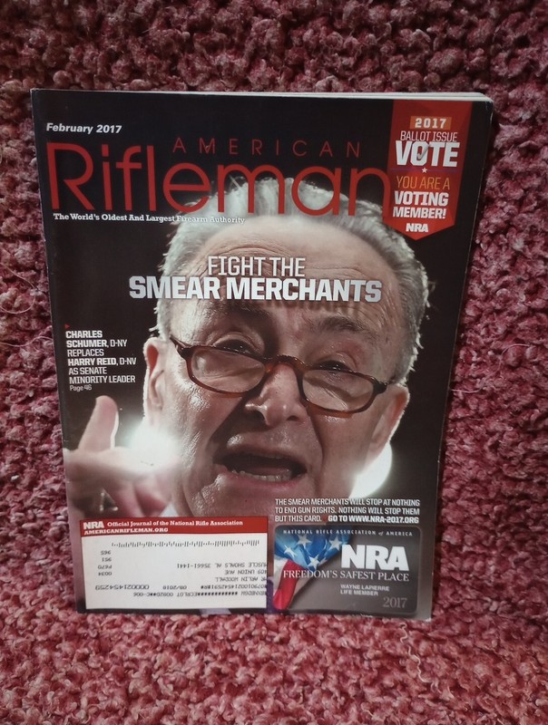 AMERICAN RIFLEMAN MAGAZINE COPY FEBRUARY 2017