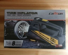 Carsun Tire Inflator for Bikes Cars Trucks Inflatables 150 PSI C3012-1  Sealed