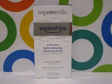 SUPERSMILE ~ PROFESSIONAL TEETH WHITENING DISSOLVING STRIPS ~ 14 COUNT