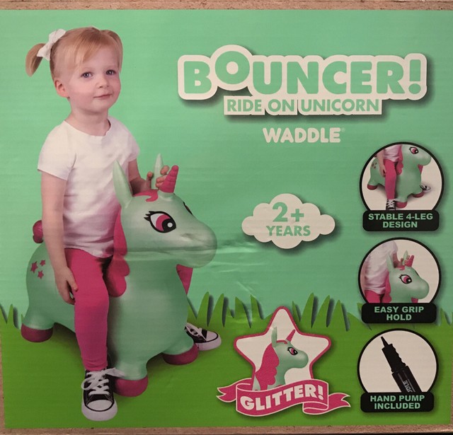 waddle bouncy unicorn
