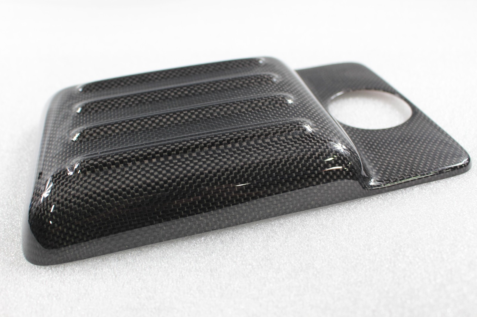 Ferrari 360, Carbon Fiber, Coolant Reservoir Cover, 1x1, New, RTUNED, rtfe013ctc