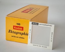 Kodak Ektagraphic Write-On Slides - Pack of 72