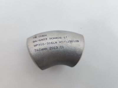 Ta Chen SA/A403 SCH40S 1'' WP316/316LW