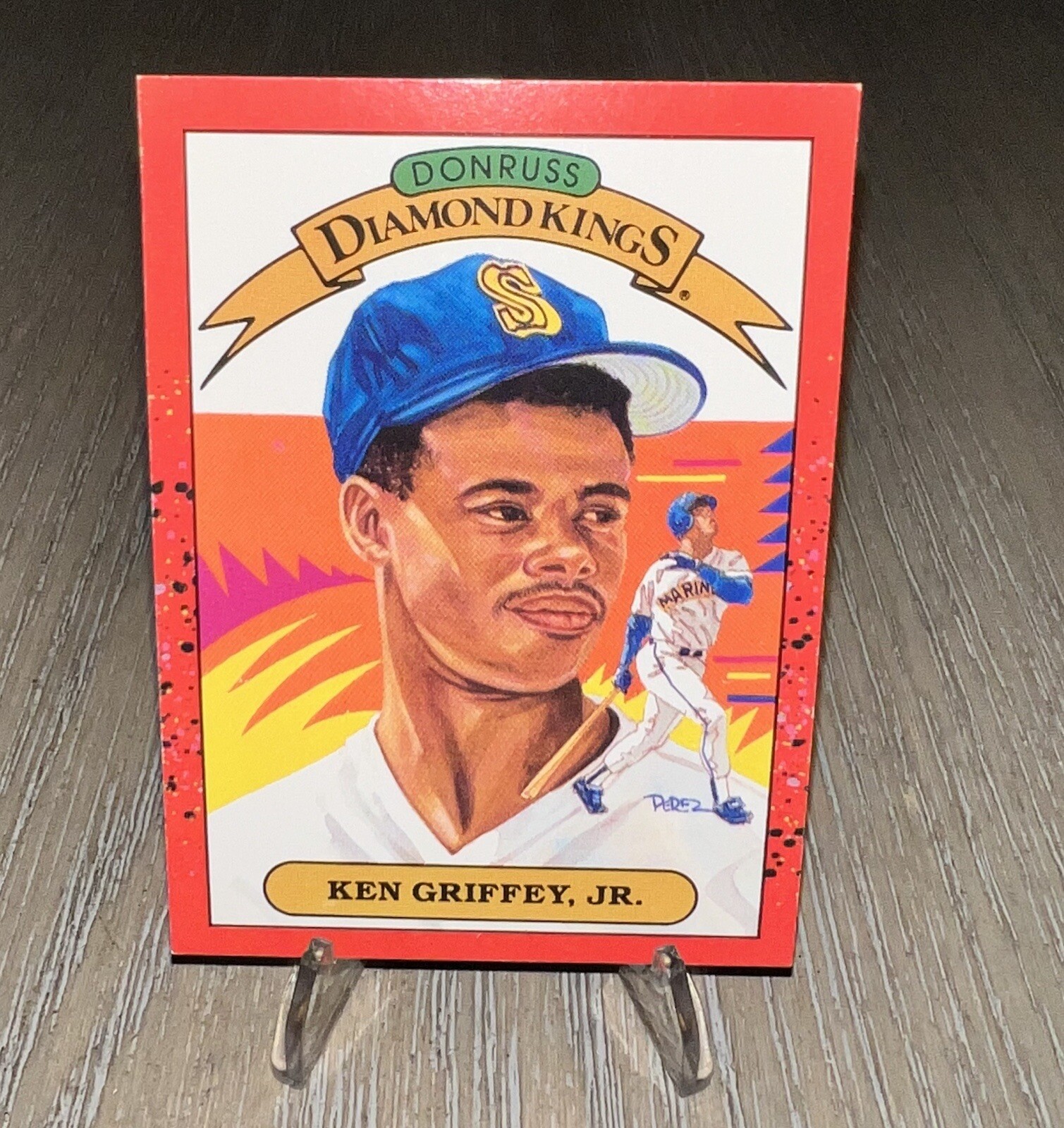 1990 Donruss KEN GRIFFEY JR Diamond Kings #4 Mariners