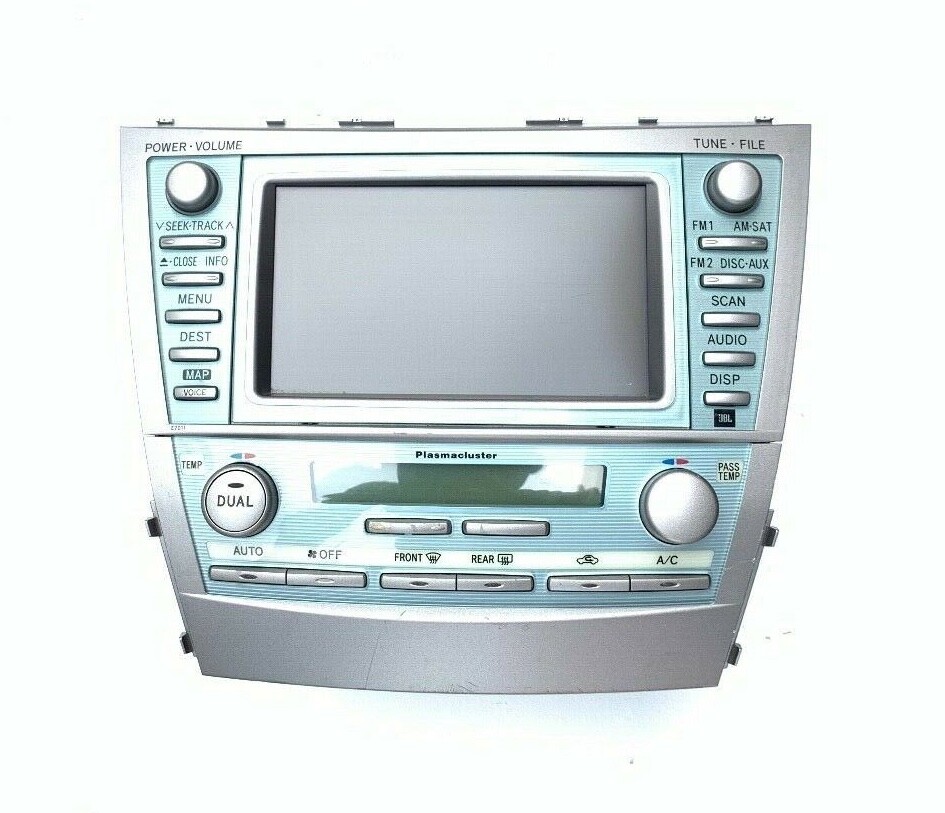 TOYOTA CAMRY HYBRID FACTORY ORIGINAL JBL GPS NAVIGATION RADIO CD