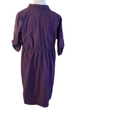 motherhood maternity purple dress Bump It Up Women's Maternity Plus Size Dark Purple Tiered Frill Maxi Dress Size 12