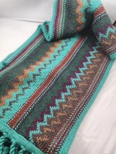 Smartwool Multi Color Scarf 72 Inch Pinelake Chevron Pattern